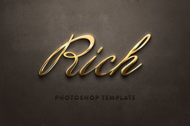 Fancy Gold text effect