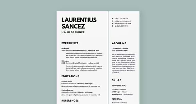 Clean Resume Template