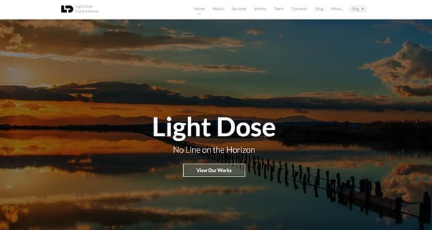 LightDose - Flat&Minimal Responsive HTML Template