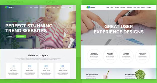 Apare - Responsive Multipurpose HTML5 Template
