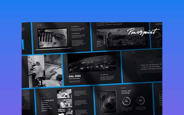 Hal - Tech & Science Powerpoint Template