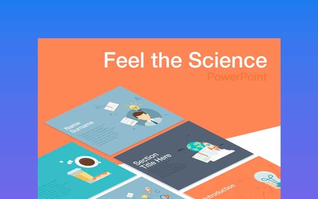 Feel the Science PowerPoint Template