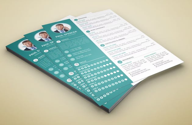 02 Modern Resume template