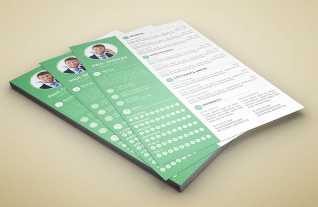 06 Modern Resume template