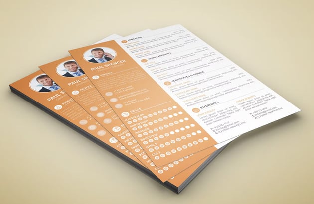 07 Modern Resume template