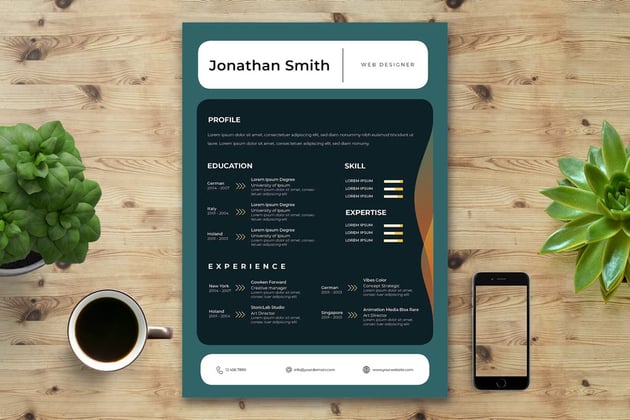 Creative Resume Vol 86
