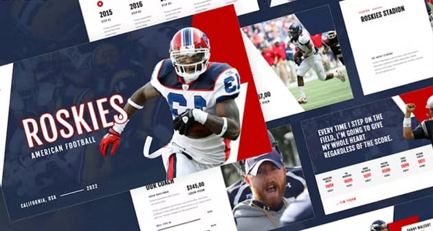 Roskies - Sports Theme PowerPoint