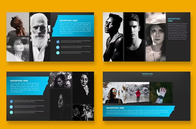 Alanama PowerPoint is one of our top modern PPT templates