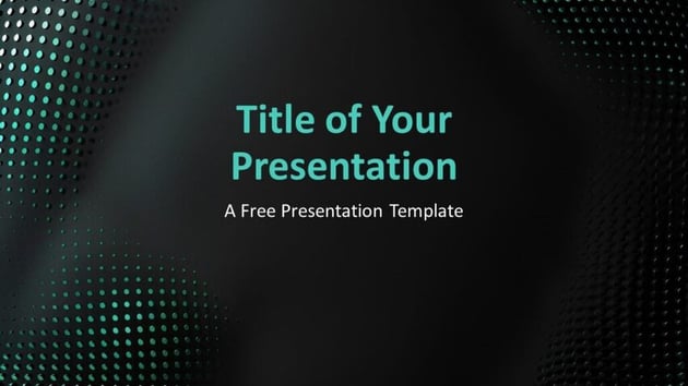 Greenwave Halftone Template