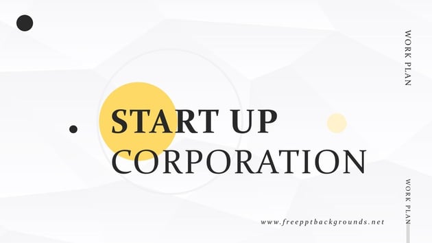 Start Up Corporation PowerPoint Templates