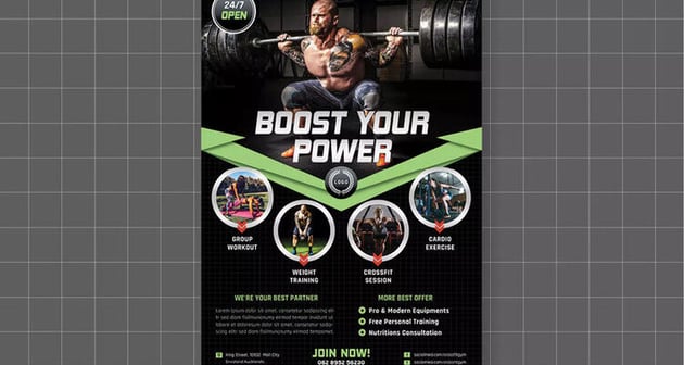 Gym Business Flyer