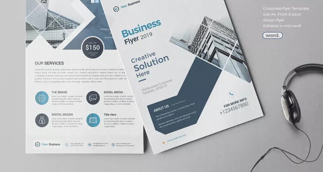 Corporate Business Flyer Template