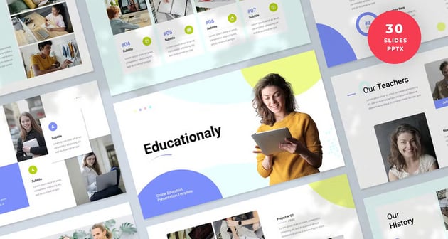 Education PowerPoint Background