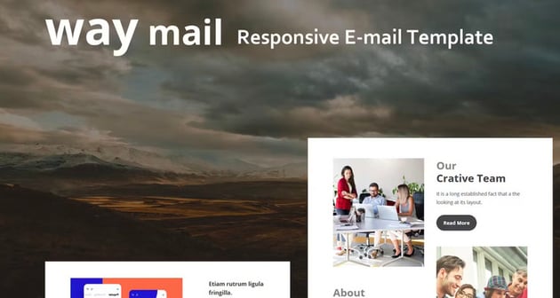 Way Mail - 30+ Modules E-mail Templates