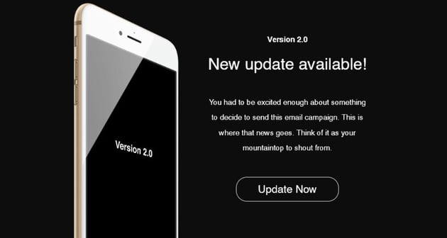 Version Release Mailchimp Free Templates