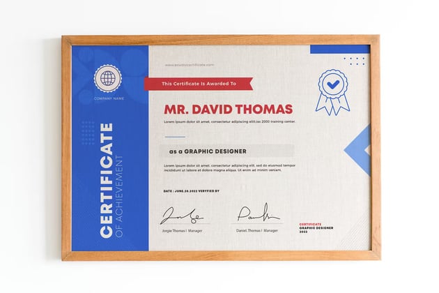 Modern Multipurpose Certificate