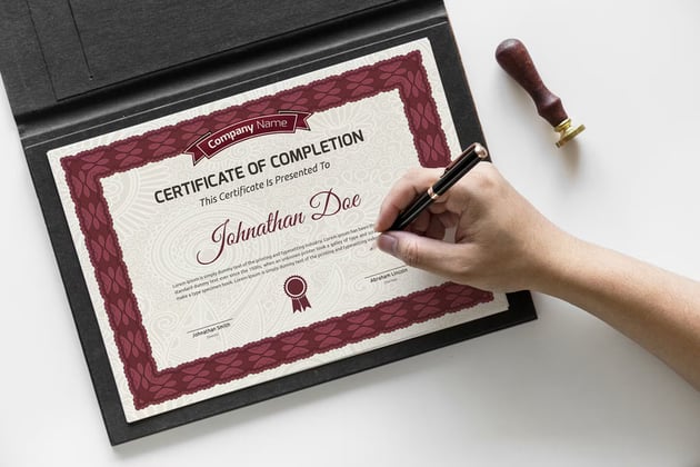 Academic CertificateTemplate