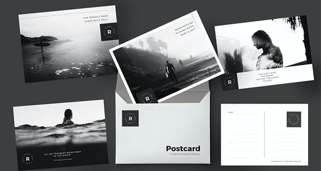 Blank Postcard Template (INDD)