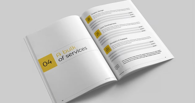 Freelance design proposal template