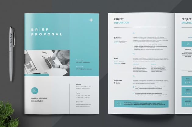 Freelance business proposal template