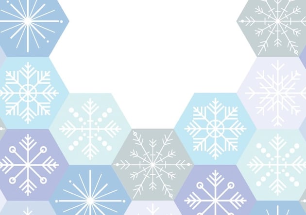 New Year Snowflakes is a free winter PowerPoint template