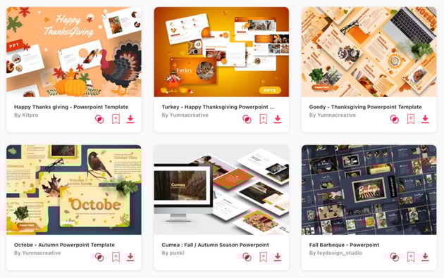 Premium Thanksgiving PPT Templates From Envato Elements