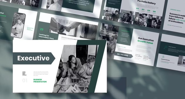 Executive - Business Presentation PowerPoint Template