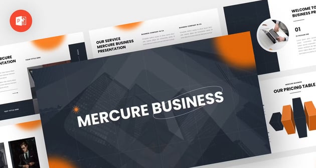 Mercure - Business PowerPoint Template