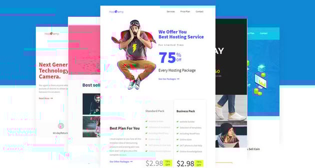 Hostetemp - Multipurpose Email Templates & Builder