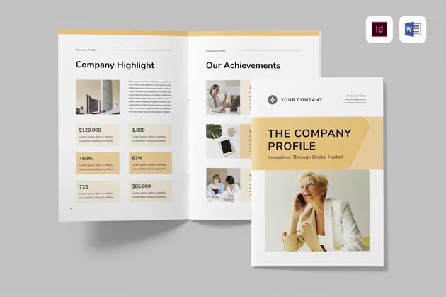 Company profile template