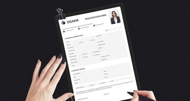 Registration Form Two Page