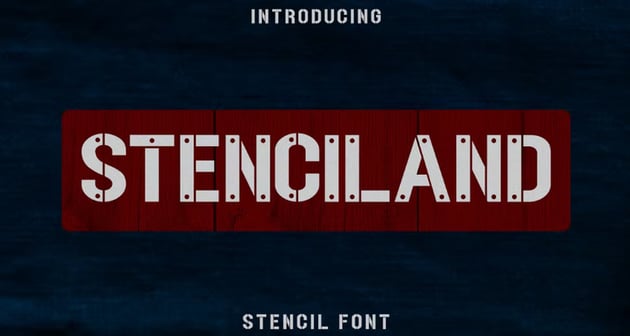 Stenciland (OTF & TTF)