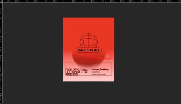 Adobe After Effects tutorial​: Poster during transition.