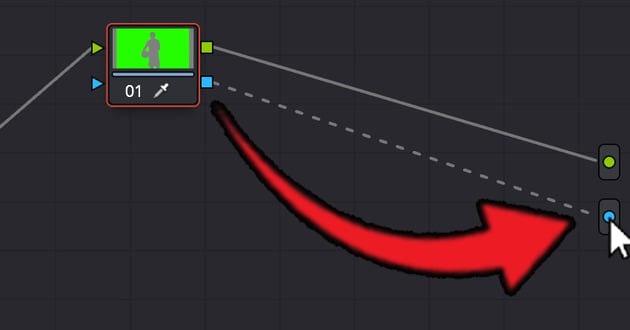 Connect Alpha Output In Node Area
