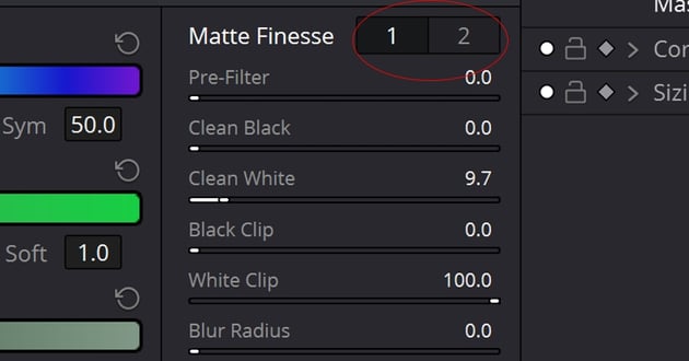 Adjust Settings With Two Pages Of Adjustments
