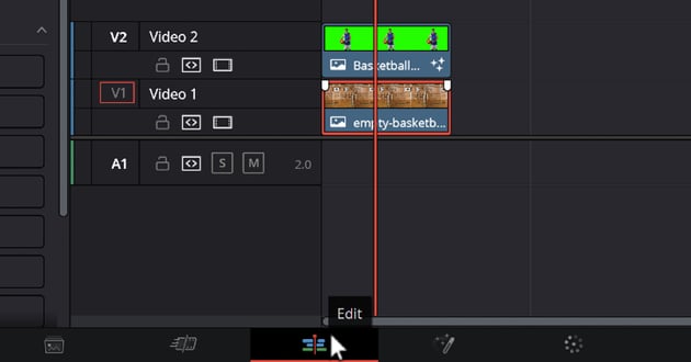 Drop Backgound Directly Into Timeline