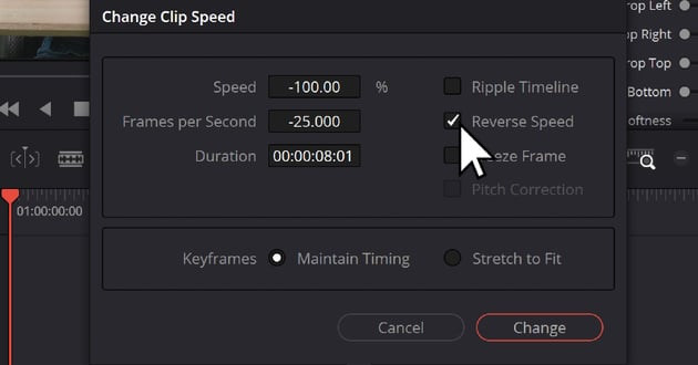 Toggle Reverse Speed 
