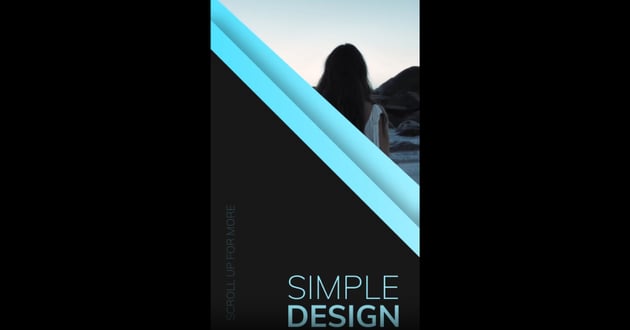 Gradient Shape Animation Story Thumbnail Image with DaVinci Resolve Effects.