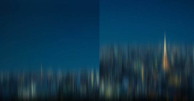 Vertical Split Frame Thumbnail Image Enhanced with DaVinci Resolve Effects