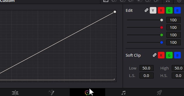 User clicking on Color Tab for article to help understand how to denoise footage in DaVinci Resolve.