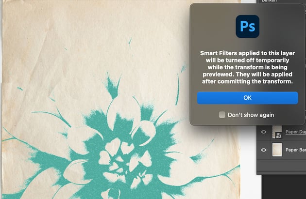 botanical gel print effect in photoshop