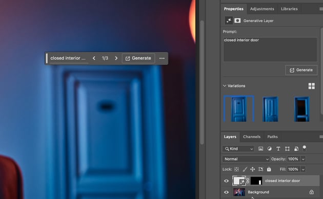photoshop AI generative tools