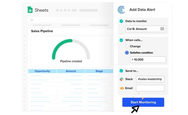 Coefficient data alert