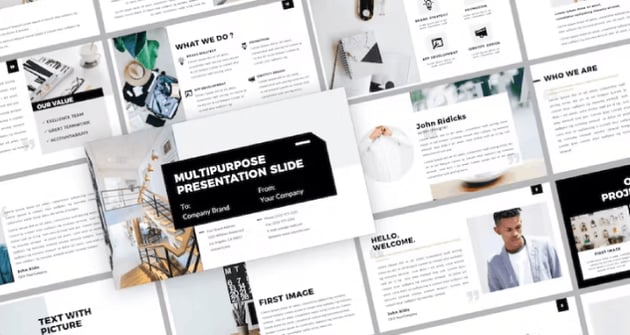 Clean Powerpoint Template