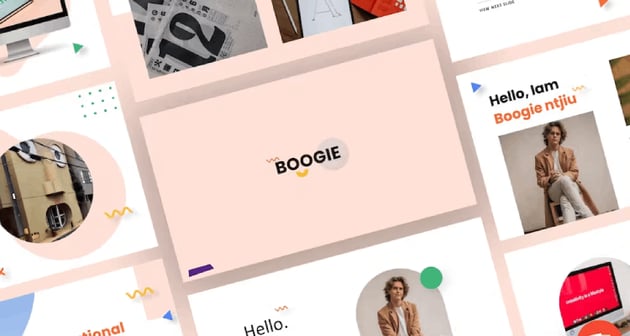 Boogie - Resume Powerpoint Presentation Template