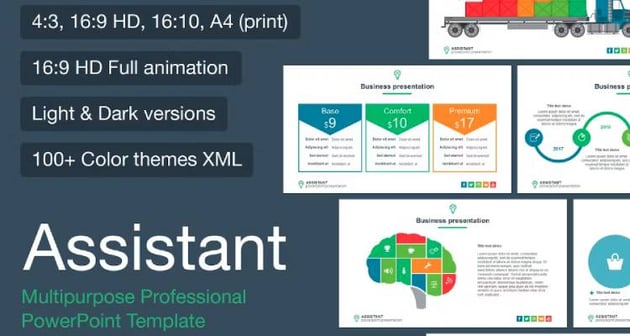 Assistant multipurpose template