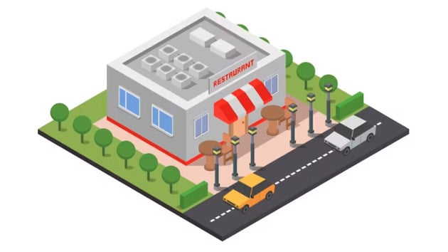 Isometric Building illustration