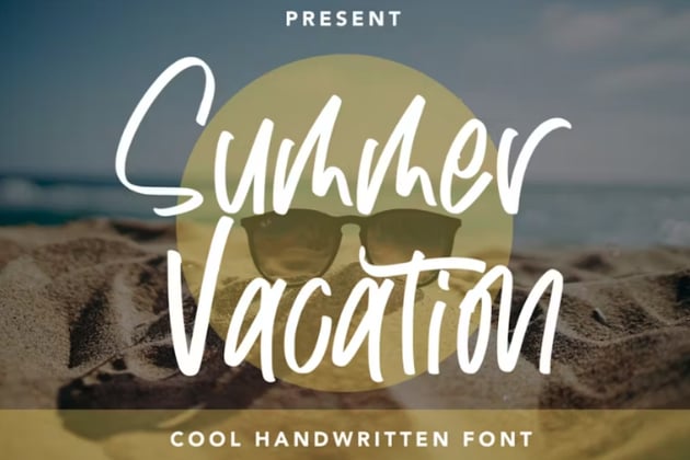 cool handwriting font