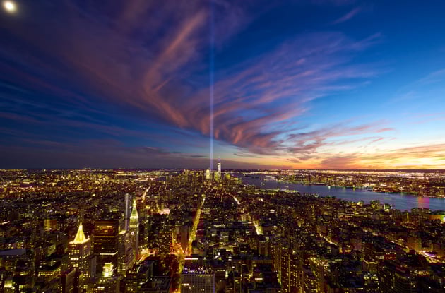 New York City Manhattan skyline