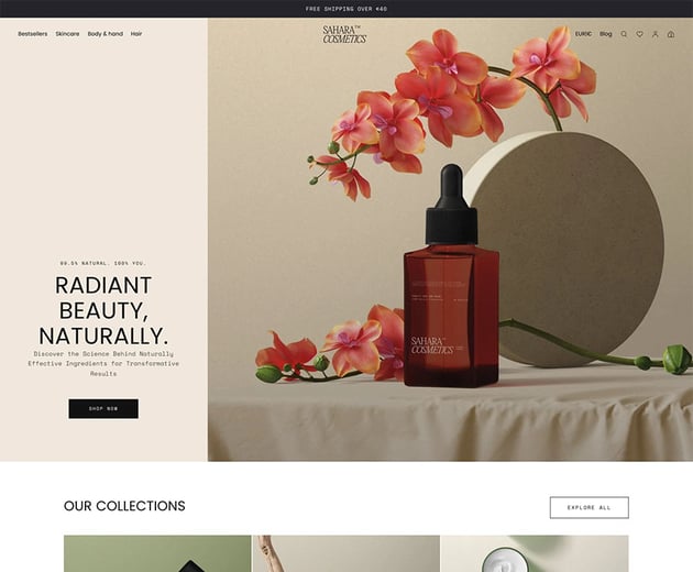 sahara shopify theme